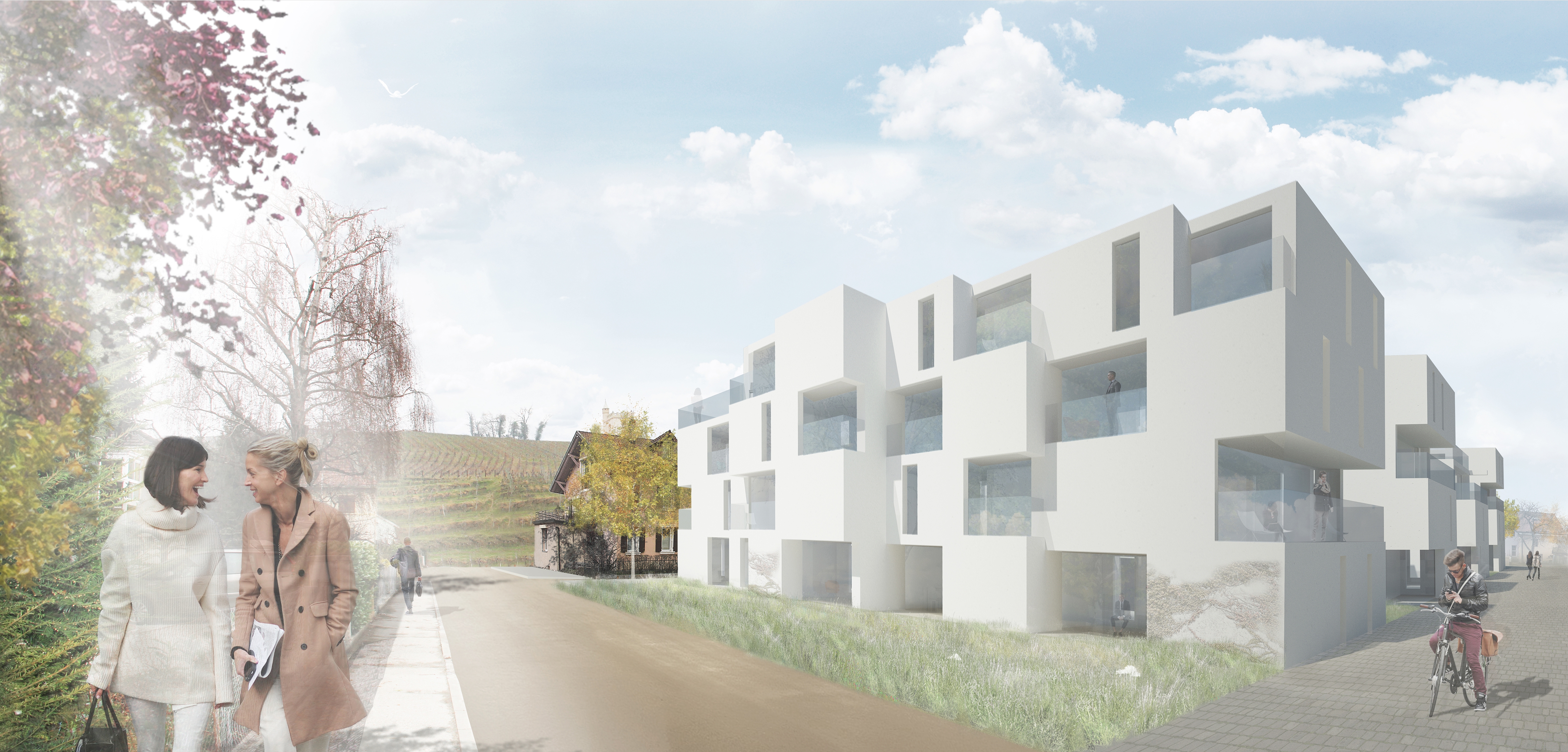 synthese habitat friches du pre landry.jpg<br>Friches du Pr�© Landry Habitations Minergie Friches du Pr�© Landry